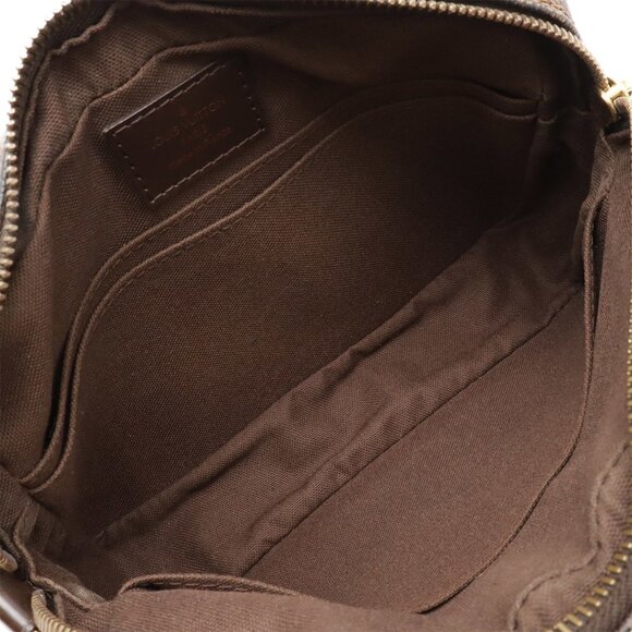 LOUIS VUITTON Brown Damier Pochette Clutch Bag - Picture 7 of 9